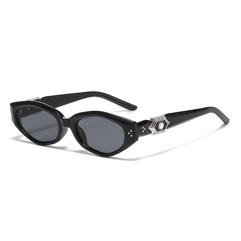 Gafas de Sol Ojo de Gato de PC con Protección UV385 para Conducción y Viajes