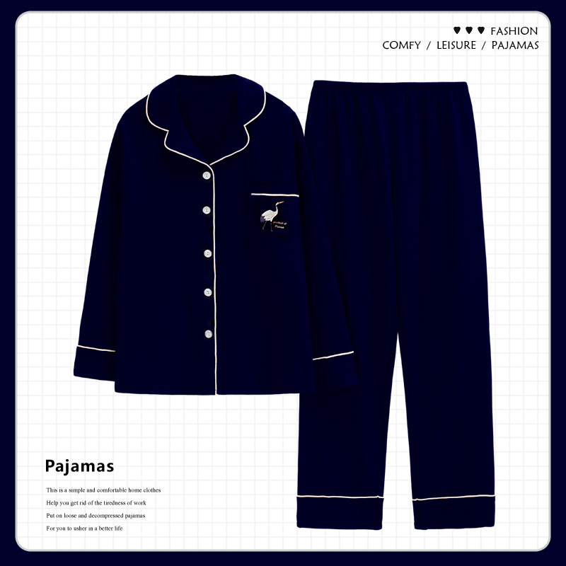 2024 pijamas de estilo nuevo para mujer primavera y otoño manga larga estilo delgado otoño e invierno servicio a domicilio novias y hermanas