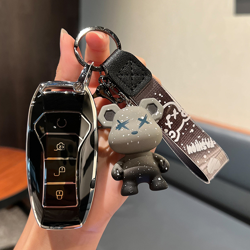 Dedicated 2022 models of BYD Dolphin key case Han Song plus Tang dmi Qin pro yuan e2 female car shell buckle bag mx
