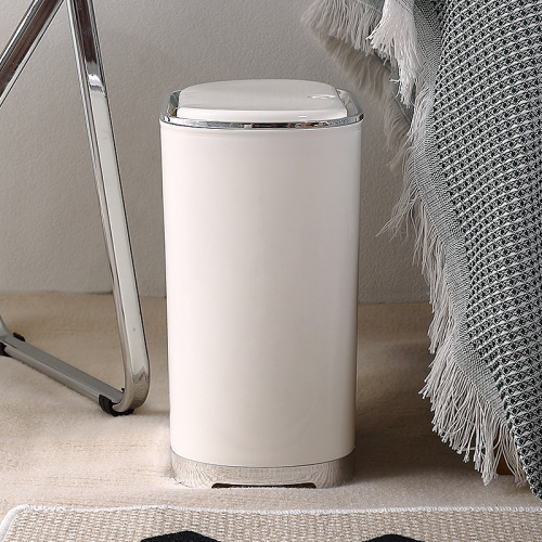 Press-type trash can, high-looking, household, large bathroom, kitchen gap, hotel time trash can