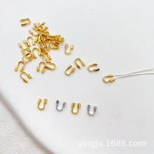 18k��ɫ��β��U���R����o��Ȧdiy����䓽z�K�ֹ��Ʒ���