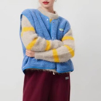 파란색