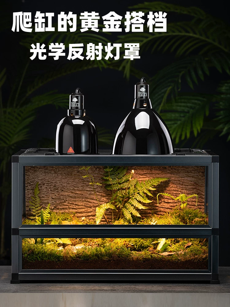 SuperRep взбирается на домашних животных абажур с отражением повышенной значенной силы UVB