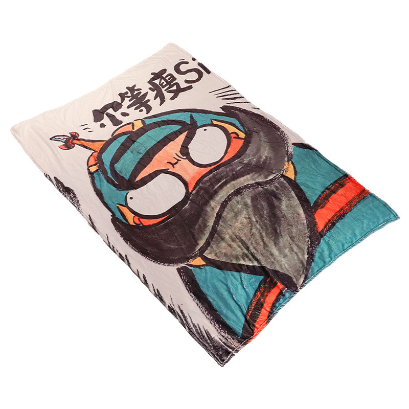 Leche mantas de peluche siesta de oficina delgada mantas de aire acondicionado de coral sofá de franela edredón pequeña cama