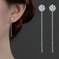 S925 серебряные серьги для женщин высокого уровня серьги серьги дизайн чувство китайский стиль серьги серьги серьги