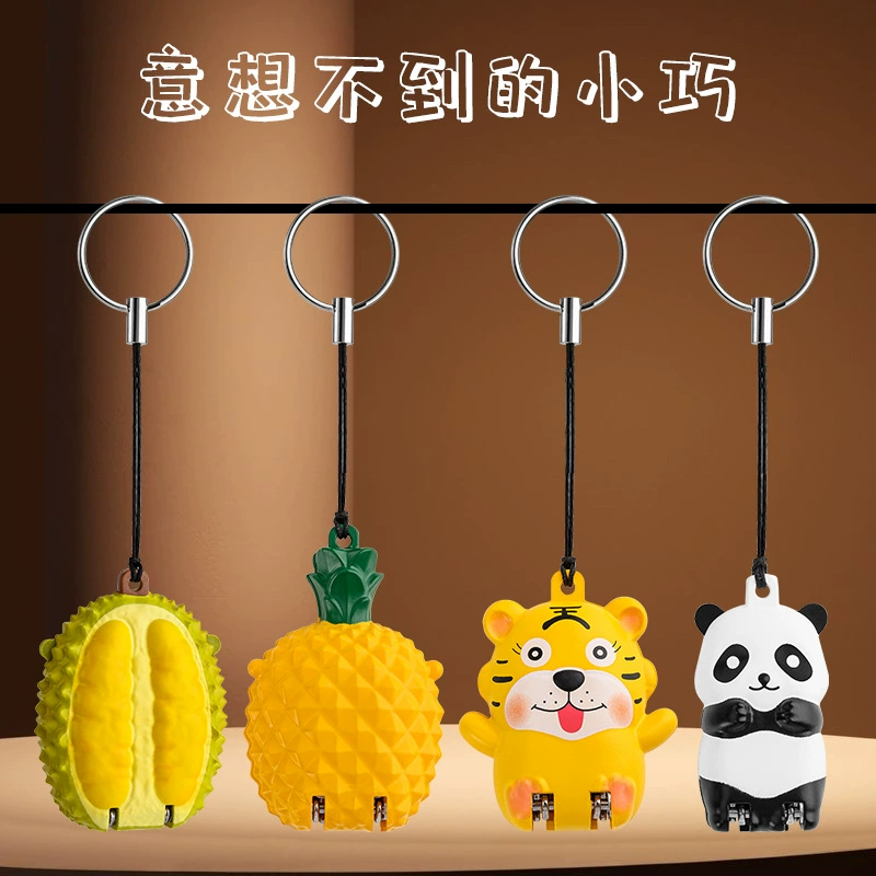 Ножницы для ногтей Нержавеющая сталь Нержавеющая сталь для ногтей Обрезка ногтей Инструмент Набор для ногтей Щипцы красоты Дуриан Ананас