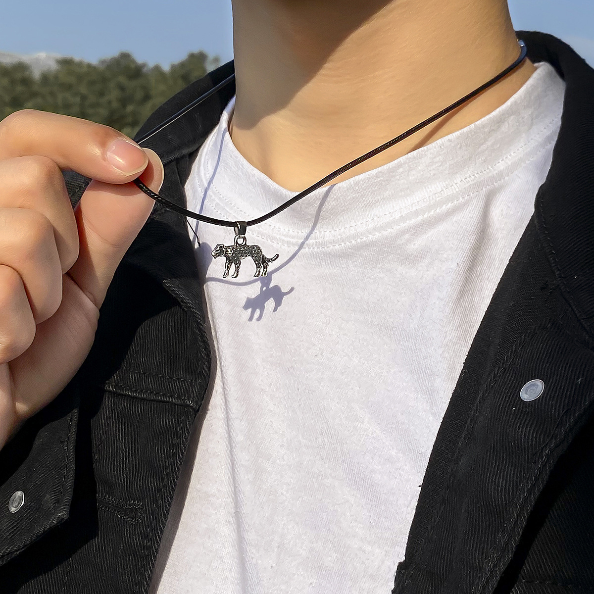 1 Piece Fashion Animal Alloy Menu0027S Pendant Necklace