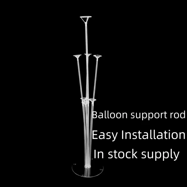 Wedding Party Balloon Rod Table Floating PET 7 Ball Table Floating 13 Ball Balloon Bracket Arrangement Balloon Supplies