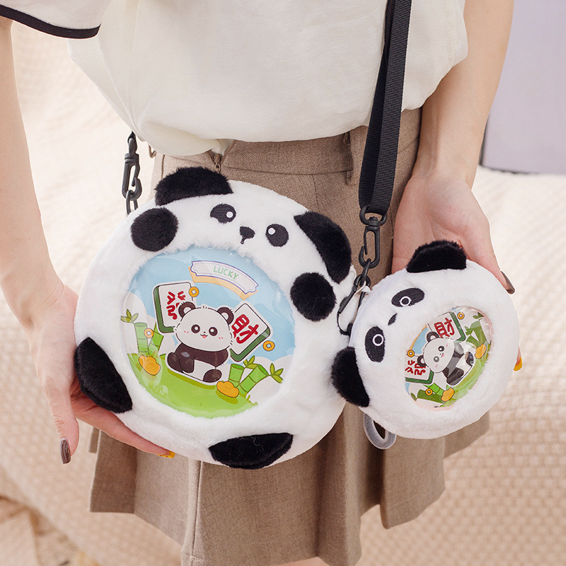 Nuevo lindo Kapibara panda bar bolsas de bolsas de cambio bolsas de delfín colgante decoración regalos al por mayor