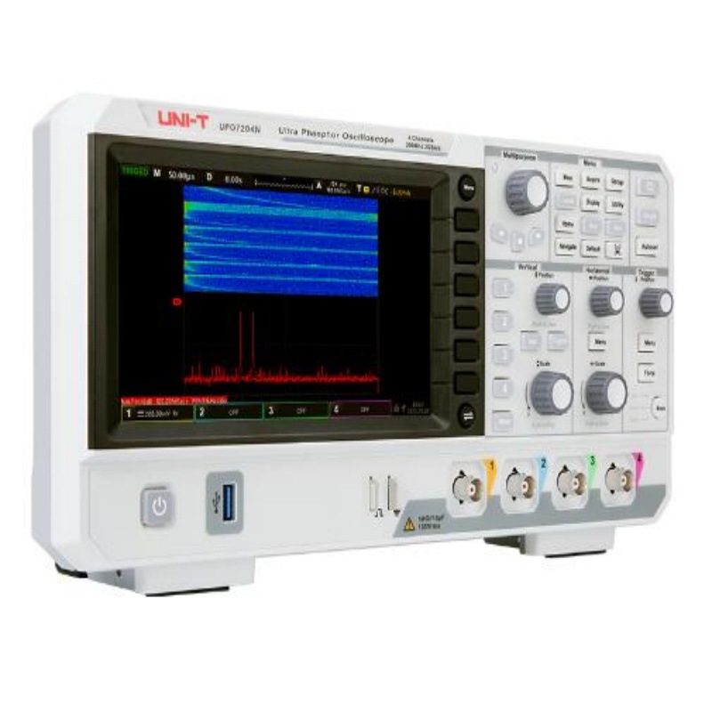 优利德UPO7104N/UPO7204N示波器4通道200MHz/100MHz数字示波器