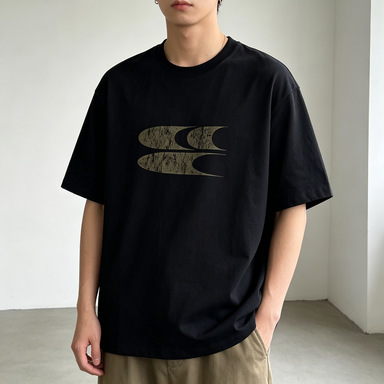Cryingcenter Cracked Ccc Logo Round Neck Short-Sleeve T-Shirt Crying Center Couple's Versatile Half-Sleeve Shirt Cryingcenter Cracked Ccc Logo Round Neck Short-Sleeve T-Shirt Crying Center Couple's Versatile Half-Sleeve Shirt