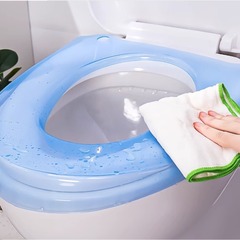 便座クッション EVA 家庭用便座クッション トイレ便座カバー 防水性と快適なオールシーズンユニバーサルトイレパッド