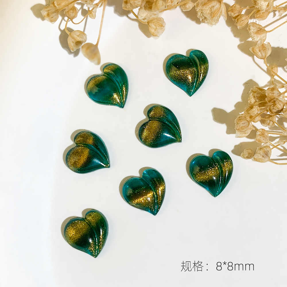 방귀 복숭아-8.8mm-녹색 고양이의 눈