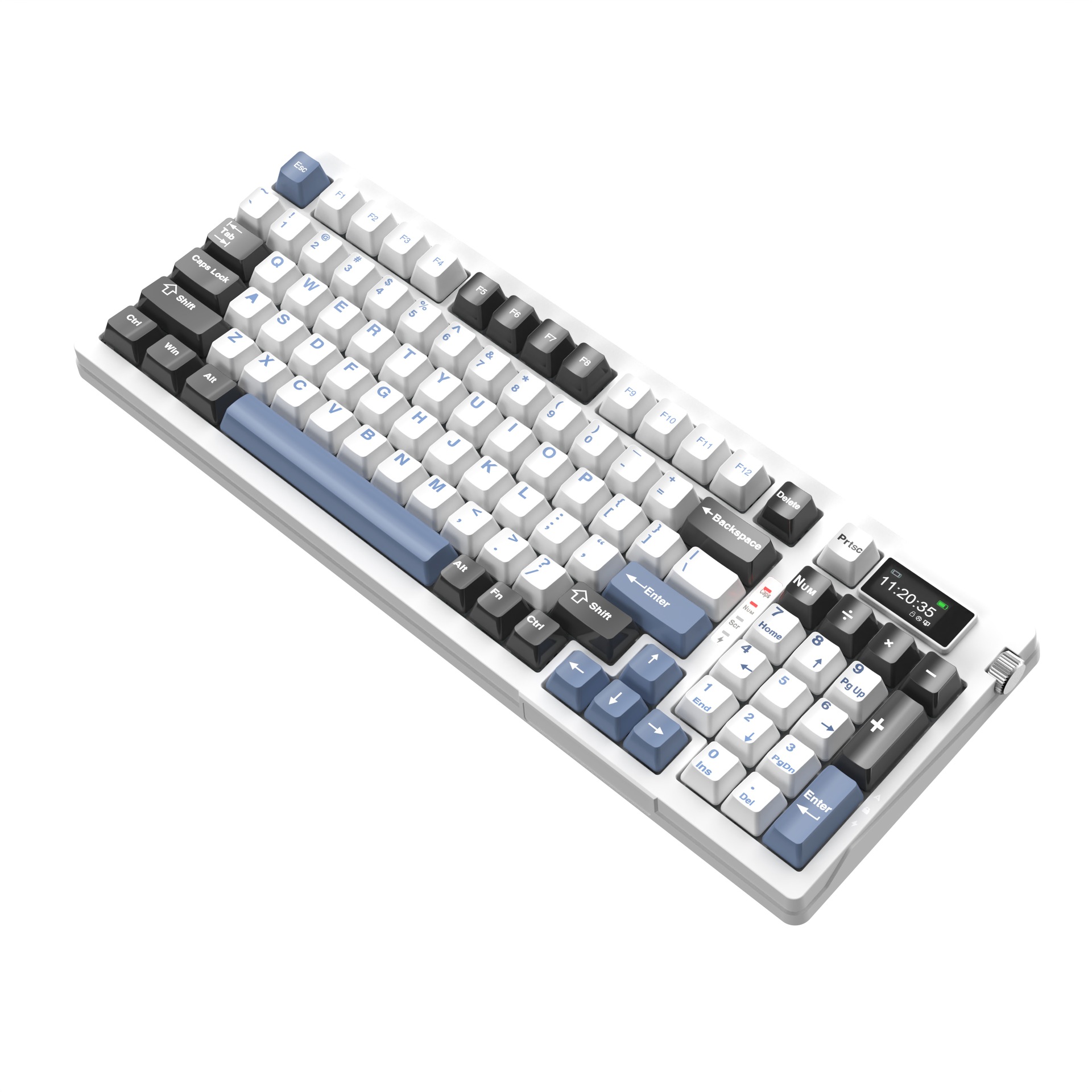 Jingdi G98 メカニカルキーボード ワイヤレス 3モード Bluetooth ホットスワップ対応 ゲーミング エスパルトコンピュータ対応 デスクトップパソコン用汎用キーボード