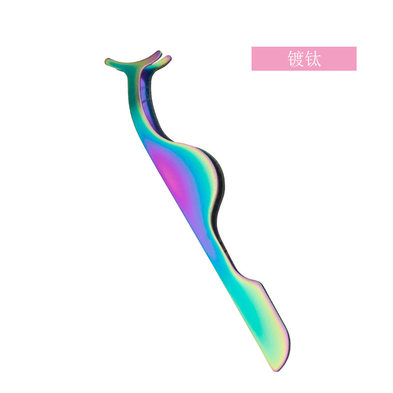 Suministro directo de fábrica rizador de pestañas ayuda de pestañas falsas pinzas de pestañas anti-sacudida de mano arco clip cosmético