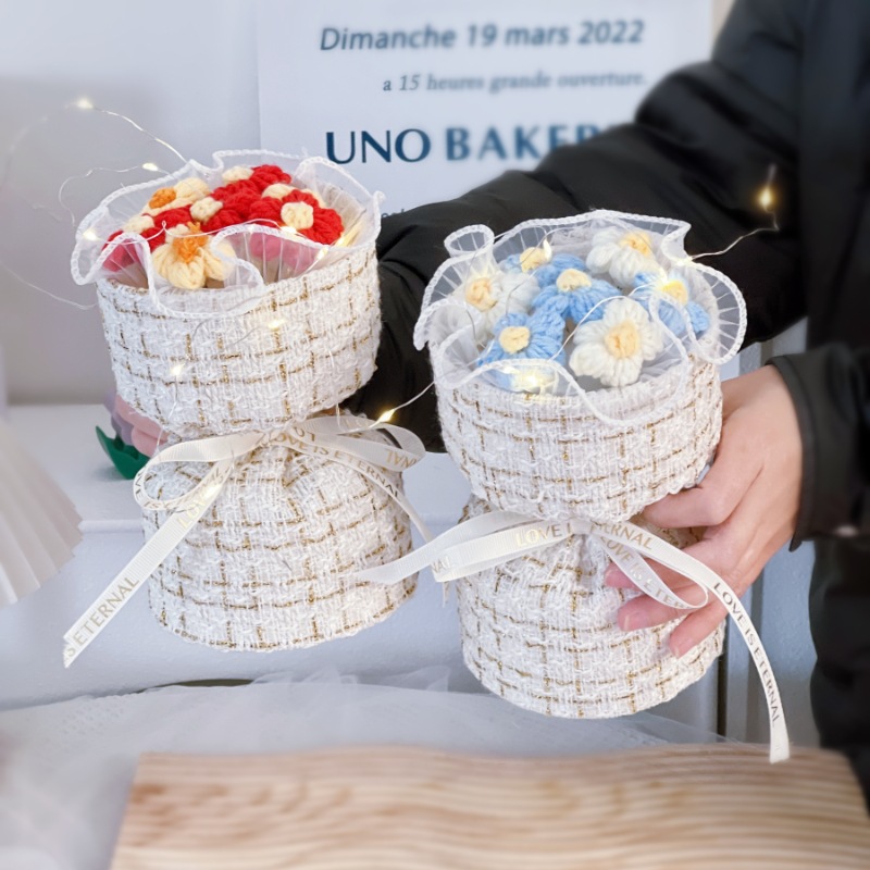 Regalo del día del maestro 2025 nuevo maestro práctico de alto grado ramo de flores de agradecimiento regalo DIY hecho a mano para jardín de infantes