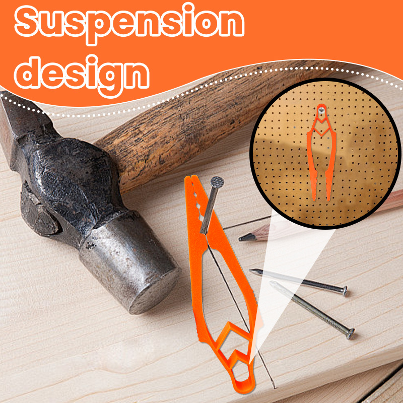 Nuevo producto transfronterizo Hammer nail rack casero de uso diario B3880 marco de clavos de martillo