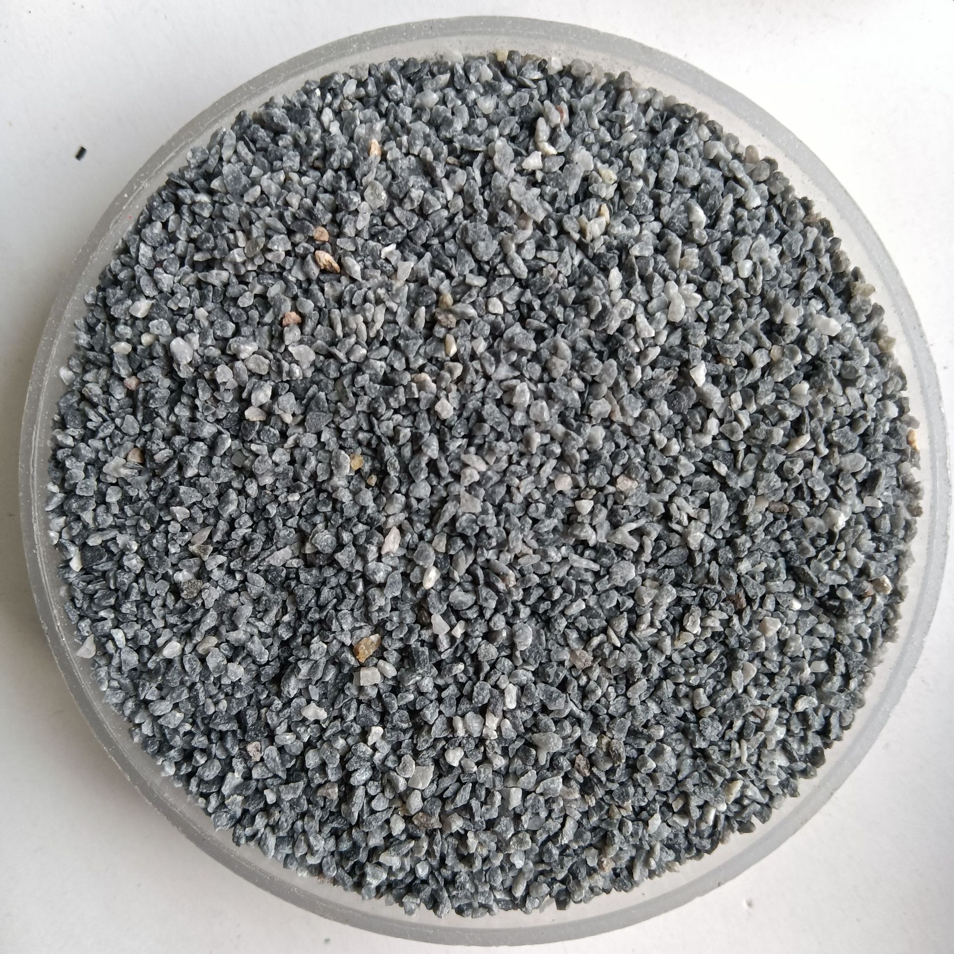 批发灰色彩砂 灰玉彩砂  青灰彩砂 灰石子石米