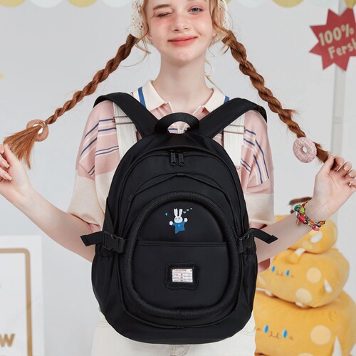 Original Etaishow Student School Bag for Commuting, Cute Dual Shoulder Bag for Girls, High Fashion Style Backpack for High School Students