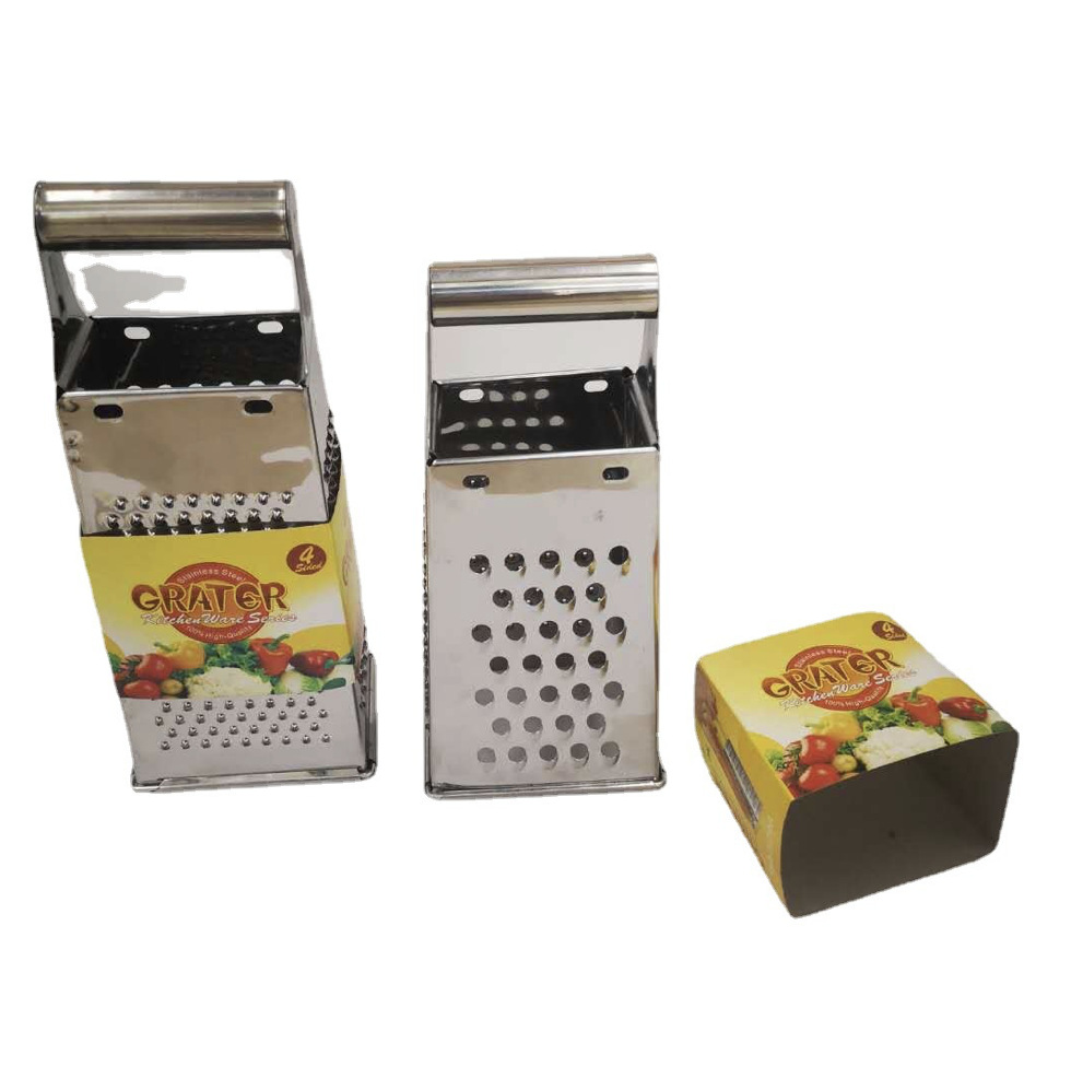 Rallador de patata rallador de cocina rebanada hogar rábano rallador de cuatro lados rallador
