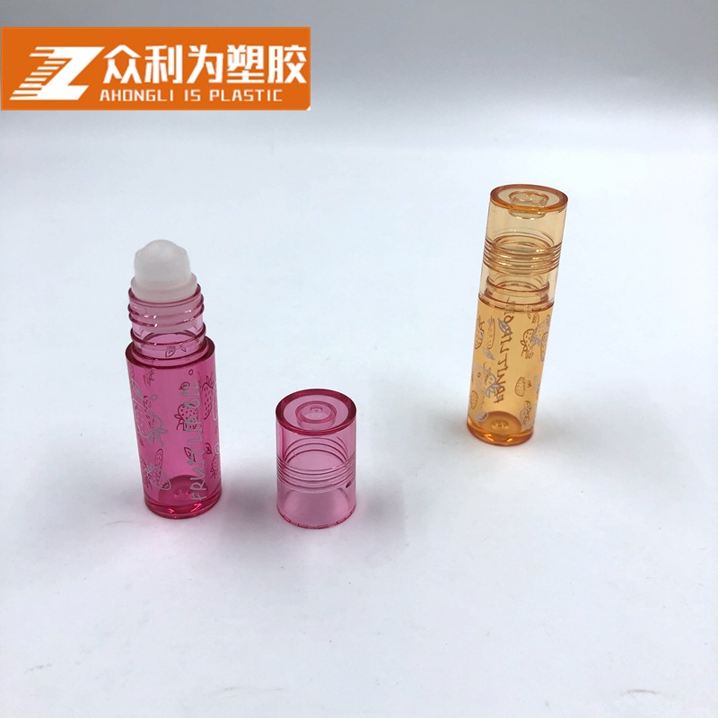 新款圆柱滚珠唇油管 秋冬保湿 水润滋养唇膏管 化妆品包材定 制