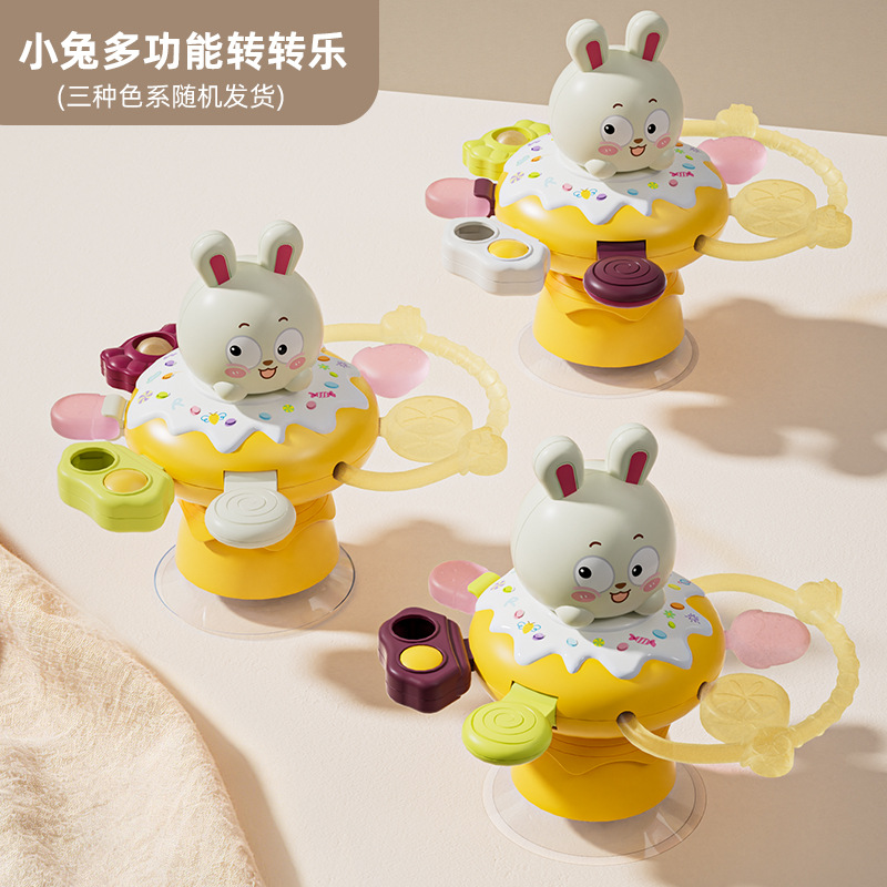 Single: Multifunctional dining chair Zhuanzhuanle [White Rabbit] in random color…