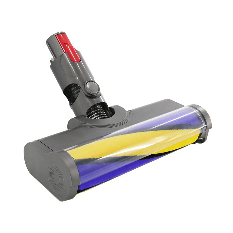 Aplicable a Dyson aspiradora eléctrica LED polvo pantalla lámpara piso cepillo V7V8V10V11 láser suave terciopelo cabeza de succión