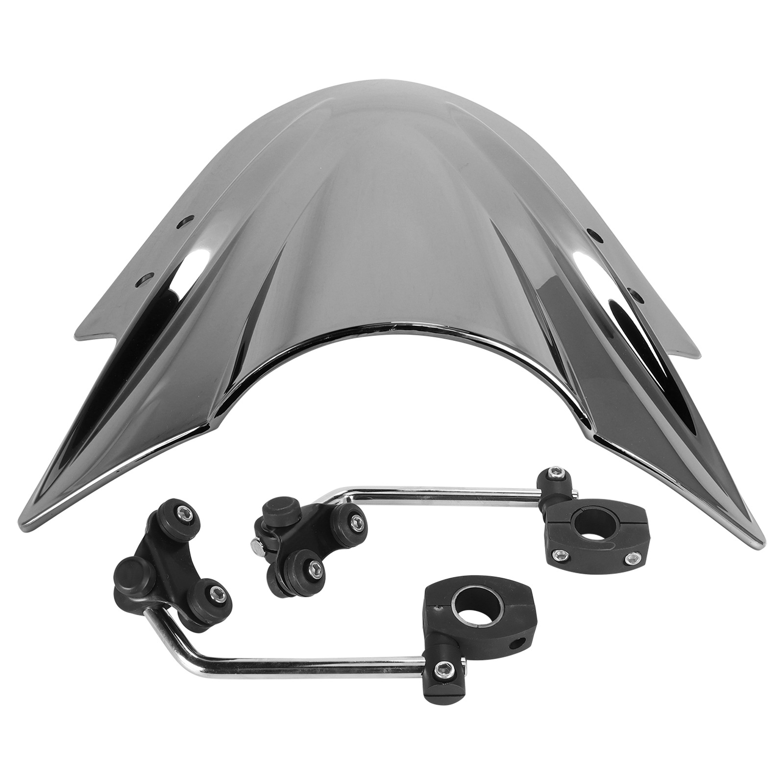 Suitable for 2013-2017 Kawasaki 300 R Ex300 Ex300R Black Windshield Deflector Windshield
