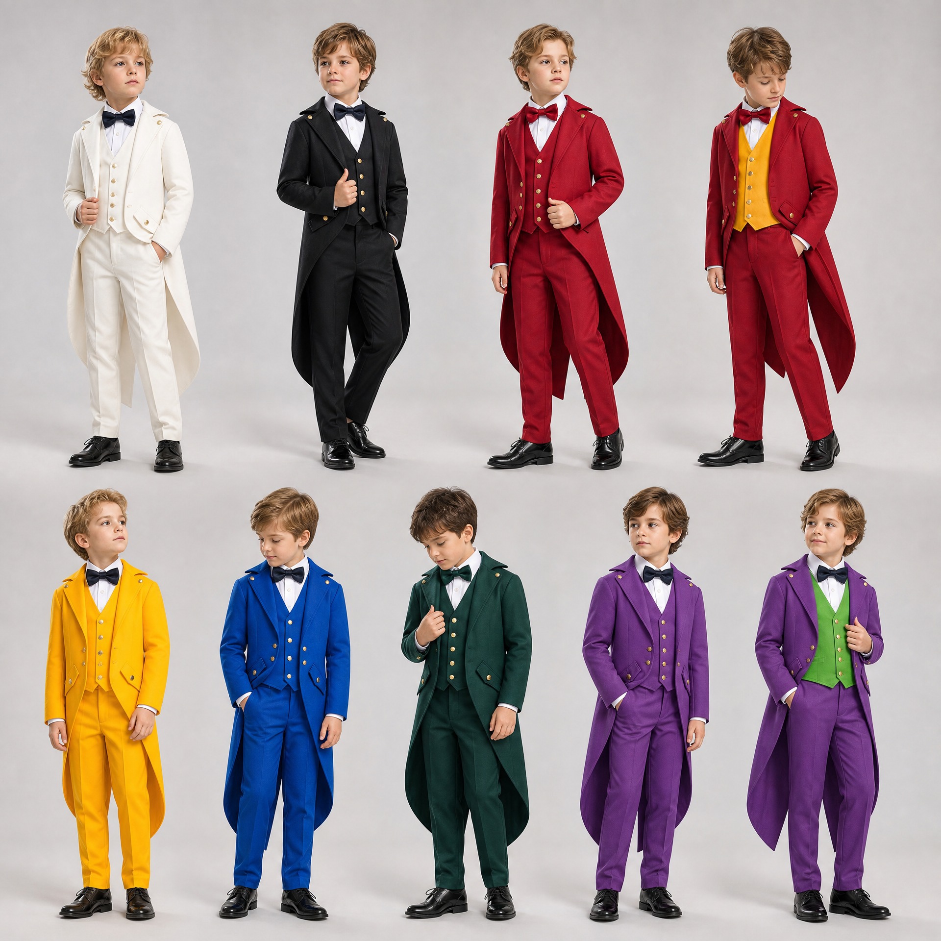 Boys Victorian Tailcoat Costume