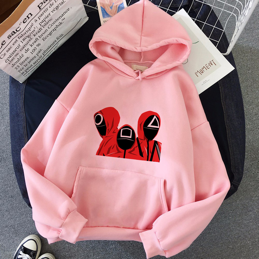 Korean Squid Game  2D Digital Printing Hooded Sweatshirt nihaostyles wholesale clothing NSYKD82650