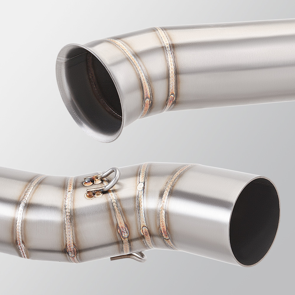 Motorcycle spring breeze 800MT modified stainless steel exhaust pipe middle section non-destructive installation 2021-2024