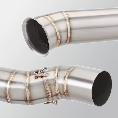 pipe middle section non-destructive – Motorcycle exhaust pipe
