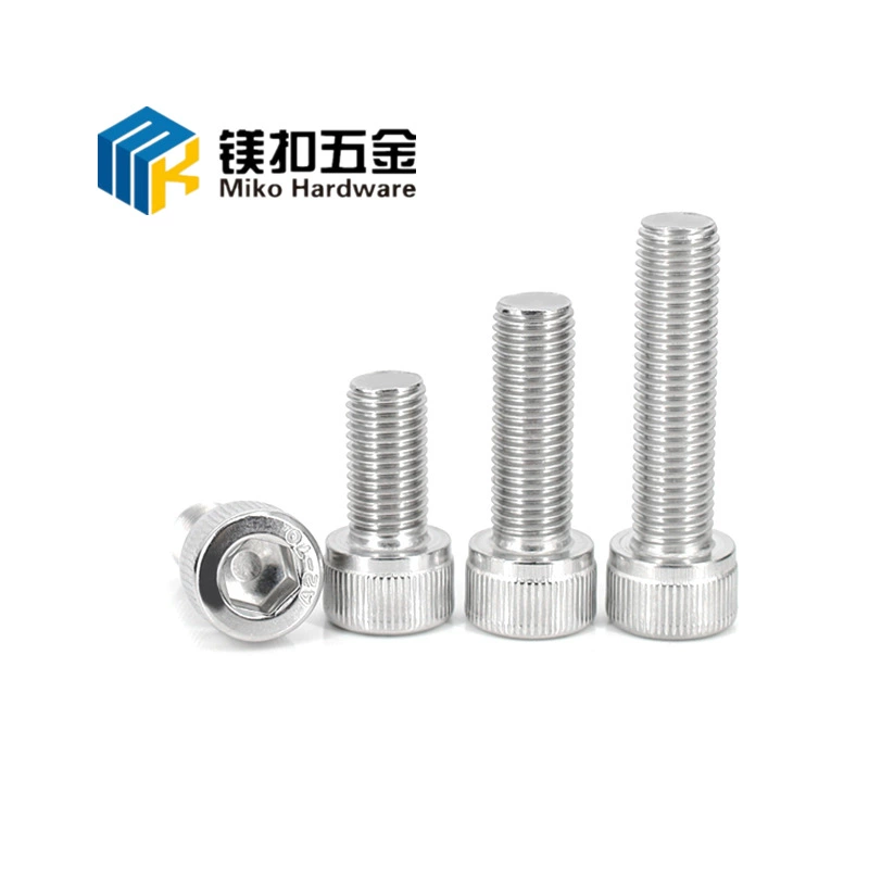 【Винты с внутренним шестигранником 304, DIN912】Винты с цилиндрической головкой и внутренним шестигранником из нержавеющей стали M3M4M5M6M8M16