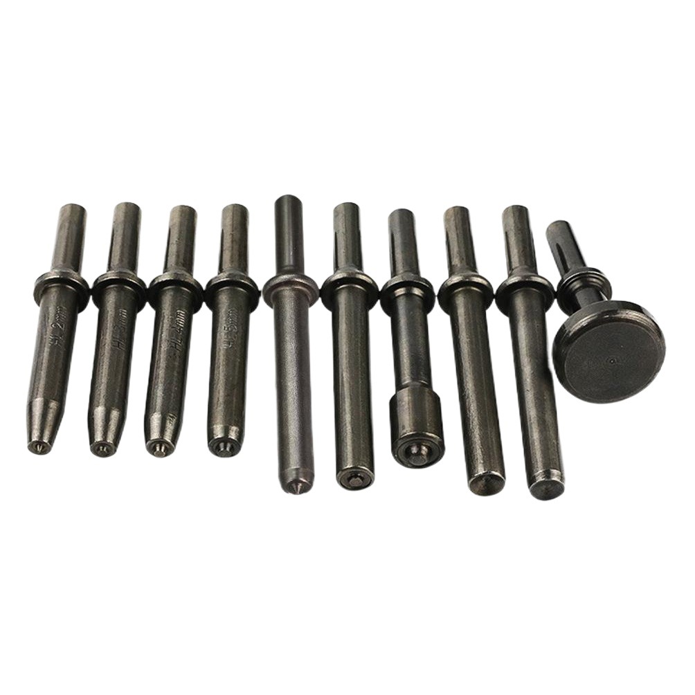 Cabeza de pistola de remache neumática cabeza de martillo de remache sólido semi-hueco ojal martillo neumático señal de publicidad de tráfico cabeza de remache