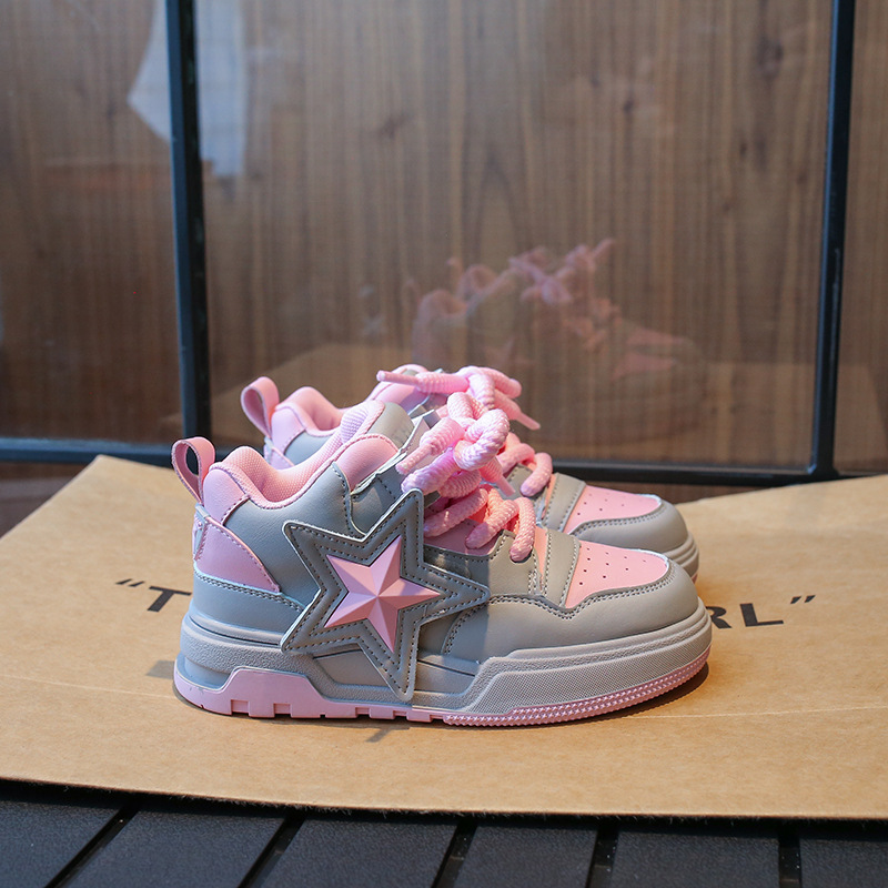 Semelle souple pour enfants, nouvelle édition coréenne, automne/hiver 2024, peluche confortable et chaude, sport pour garçons, petites filles, Cricket_voghion.com