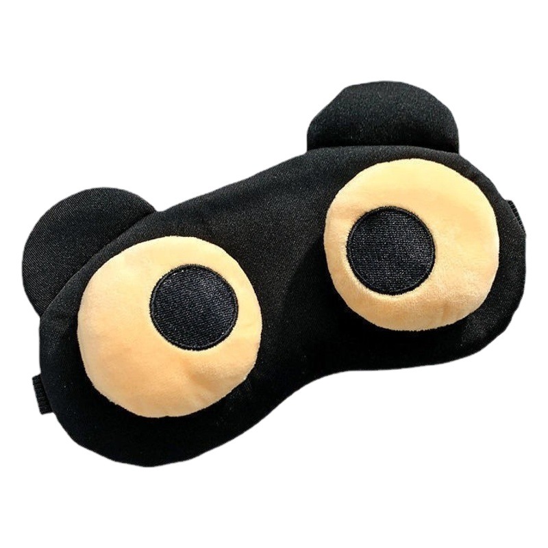 Nueva máscara de ojo divertido lindo para niños y niñas dormir sombreado máscara de ojo aliviar la fatiga ocular fría y caliente comprimir máscara de ojo