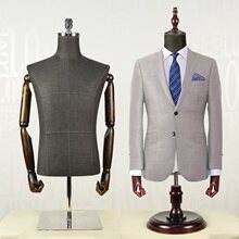 韩版男装半身模特道具服装店衣柜展示台模西装衬衫假人拍摄模特架