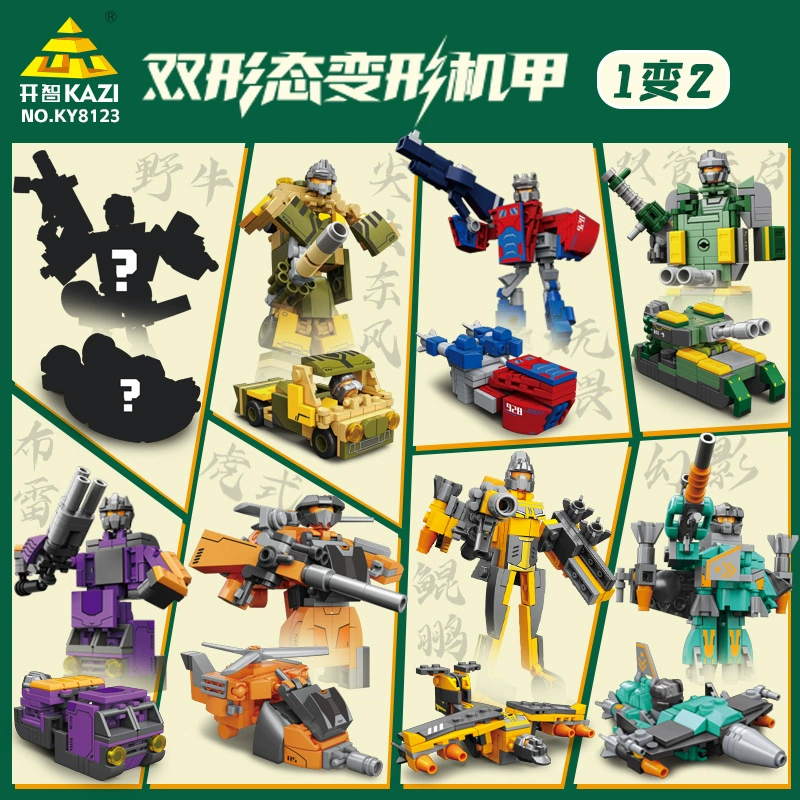 Transformer, robot, constructor, toy for boys