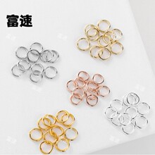 ����ɫ14K�_��Ȧ�������β�B��Ȧ�h��Ȧdiy�ֹ��Ʒ14K��