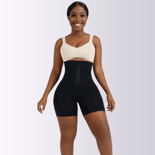Cross-border new high-waist tummy control shaping leggings with powerful waist-cinching and belly-flattening technology, graphene antibacterial gusset shaping underwear
