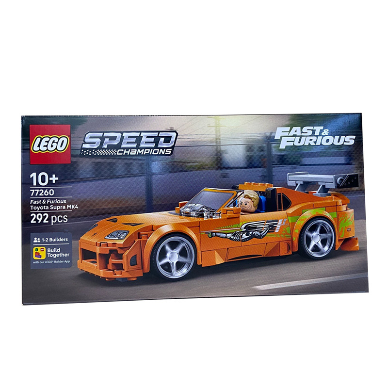 LEGO Super Racing Car 77260 "Fast & Furious" Toyota MK4 Building Blocks for Boys and Children