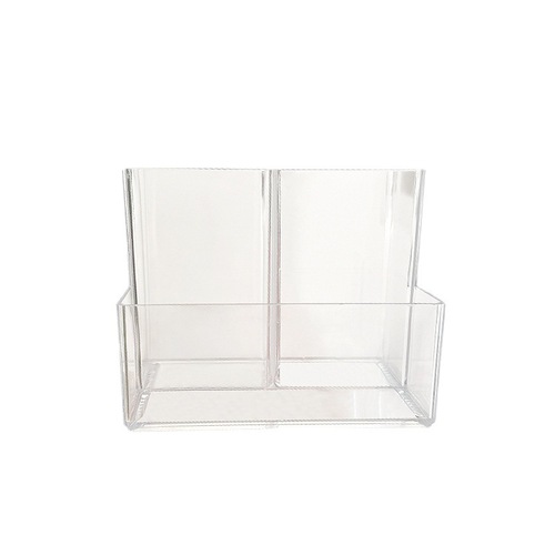 Transparent pen holder student large-capacity classification storage box office desktop ins high-value cosmetics organization box