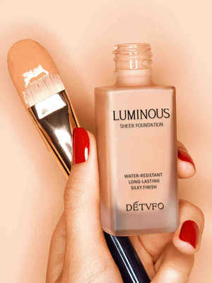 Dede 维芙 Liquid Foundation Concealer Moisture Makeup Primer Nude make-up Foundation cream OEM