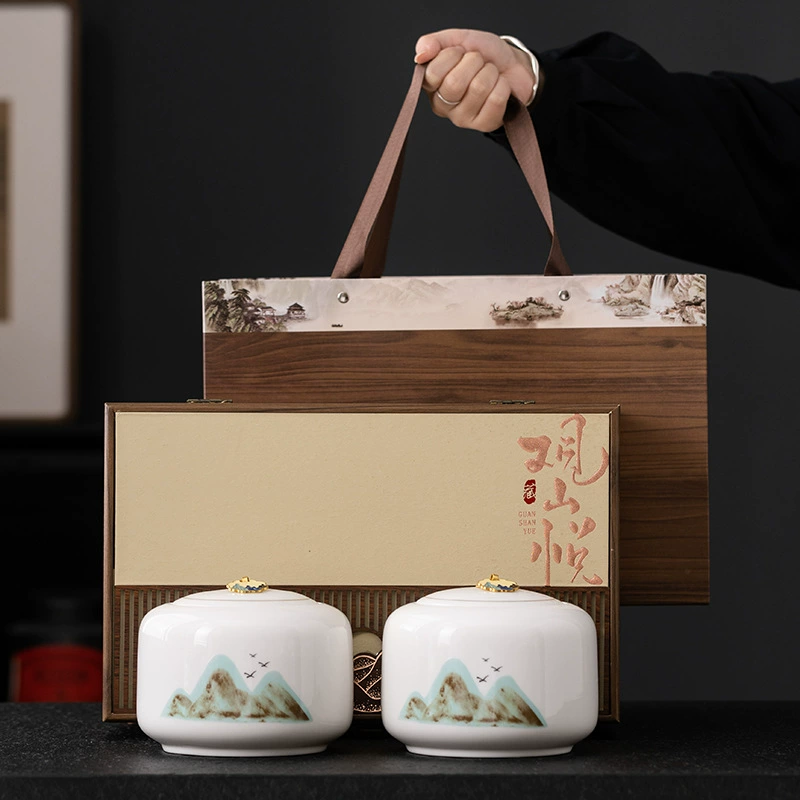 Gift box, green tea, Puerh tea, tea bags, pack