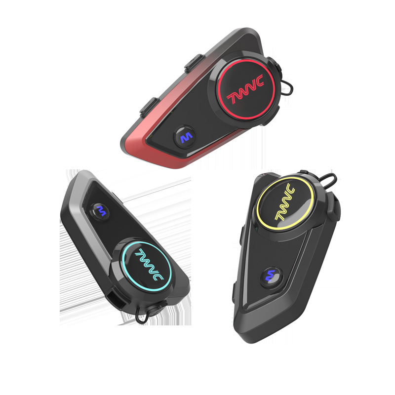 Motocicleta Bluetooth Riding auriculares verano deportes al aire libre llamada inalámbrica interconexión intercomunicador auriculares soporte una generación