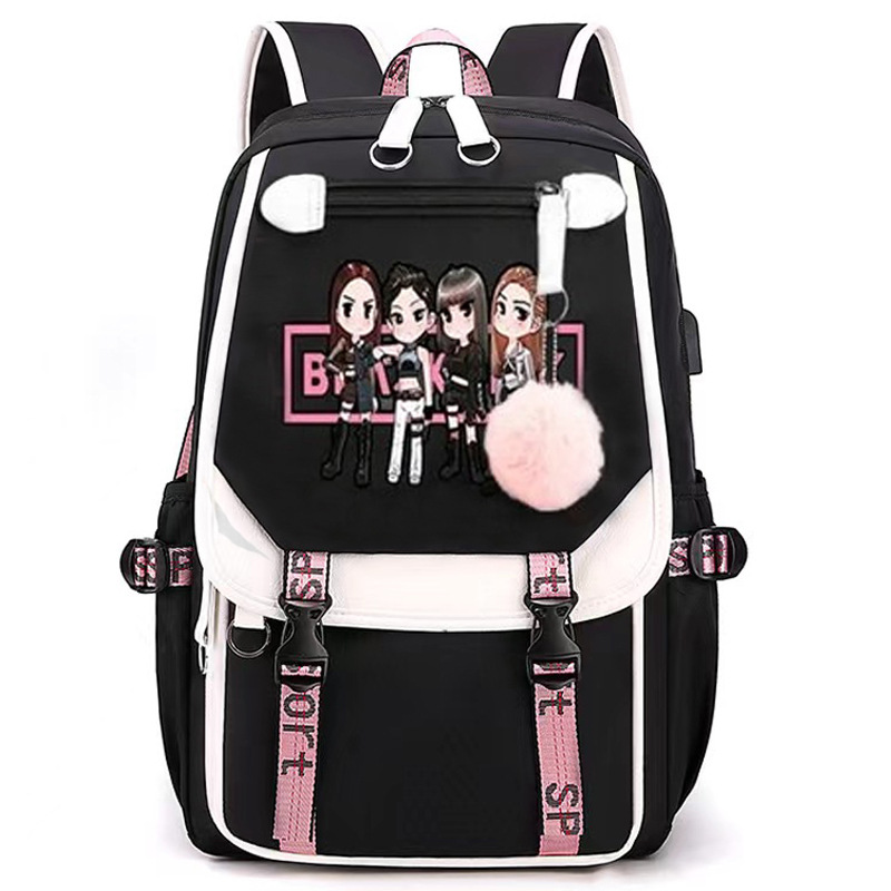 Nueva bolsa de viaje bolsa de deporte estudiante mochila bolsa de carga USB DE LOS NIÑOS gran capacidad bolsa