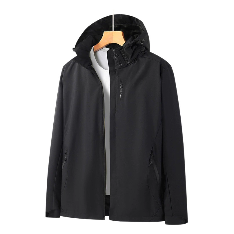 Уличная Однослойная штурмовая одежда, мужская и женская ветрозащитная непромокаемая куртка, Женская весенне-осенняя тонкая дышащая куртка-кардиган с фиксированным логотипом