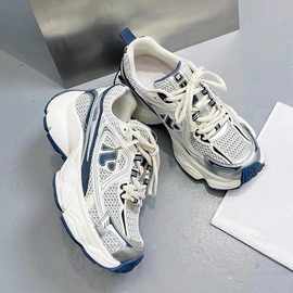 1777新款2025厚底老爹鞋百搭超火运动鞋潮【图片四款随机发】