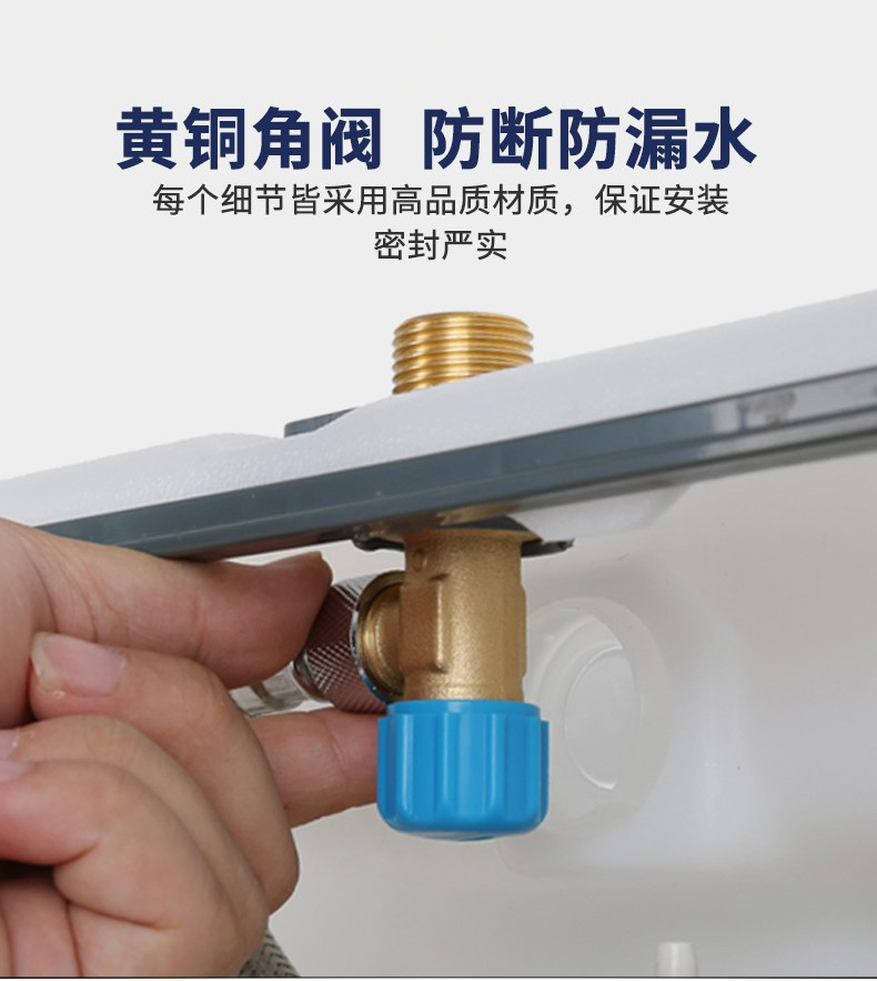 XAWY concealed concealed household wall-mounted water tank, squat toilet, squat pit, concealed bathroom squat toilet panel undefined