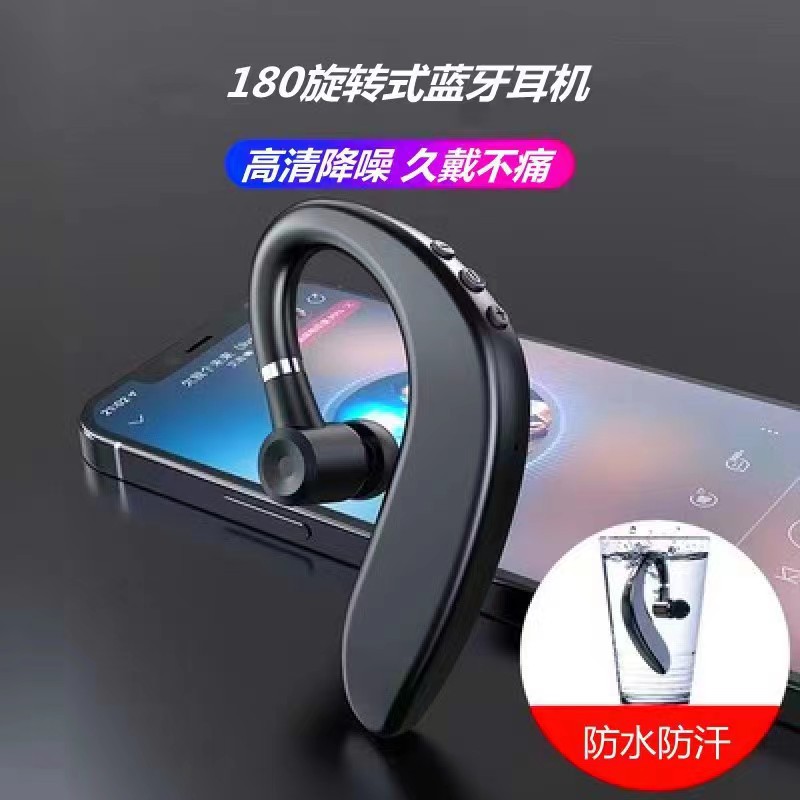 Auriculares Bluetooth inalámbricos 5,2 coche de negocios de espera larga Deportes auricular montado en la oreja al por mayor